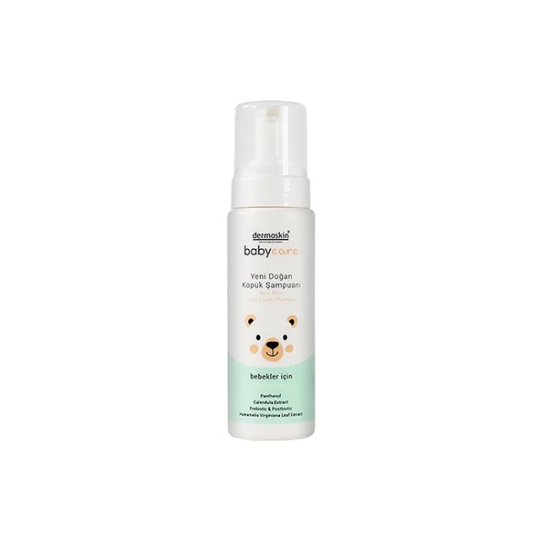 Dermoskin Babycare Yeni Doğan Köpük Şampuanı 200ml