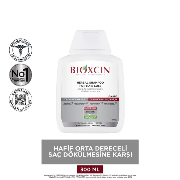 Bioxcin Genesis Kuru ve Normal Saçlar İçin Şampuan 300ml - 3