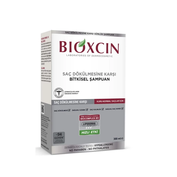 Bioxcin Genesis Kuru ve Normal Saçlar İçin Şampuan 300ml