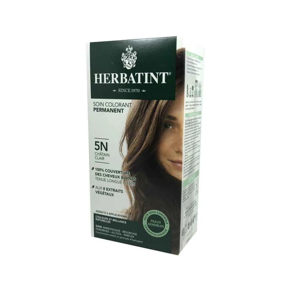 Herbatint Saç Boyası 5N Chatain Clair - Light Chestnut