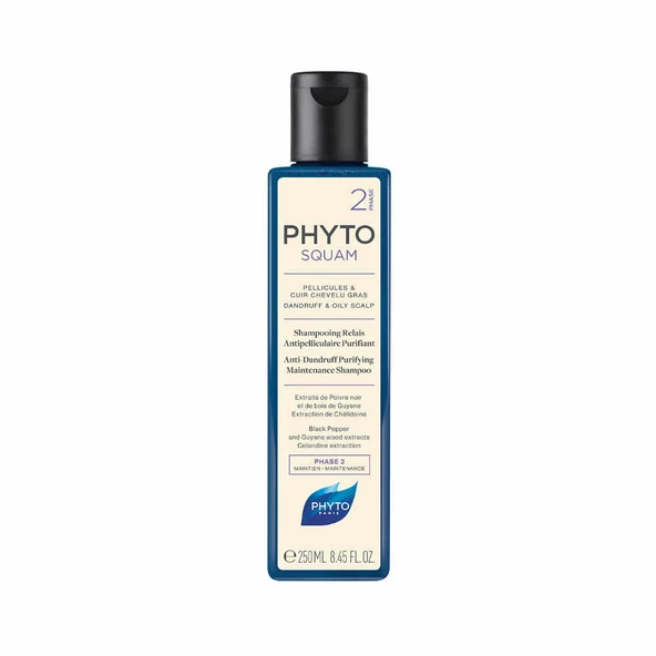 Phyto Phytosquam Anti-Dandruff Purifying Shampoo 250ml