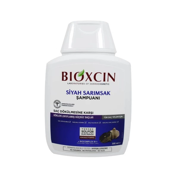 Bioxcin Siyah Sarımsak Şampuanı 300ml