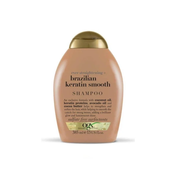 Ogx Brazilian Keratin Smooth Düzleştirici Şampuan 385ml