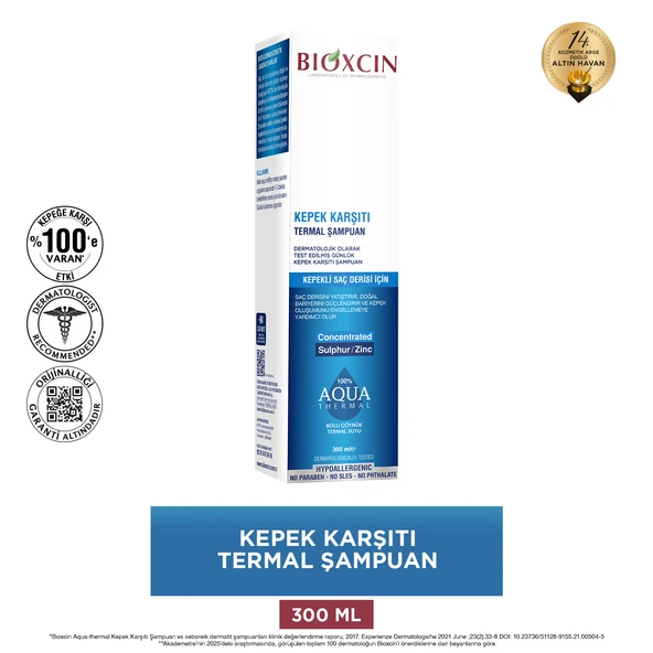 Bioxcin Kepek Karşıtı Termal Şampuan 300ml - Resim 3