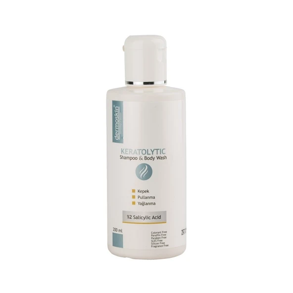 Dermoskin Keratolytic Shampoo and Body Wash 200ml