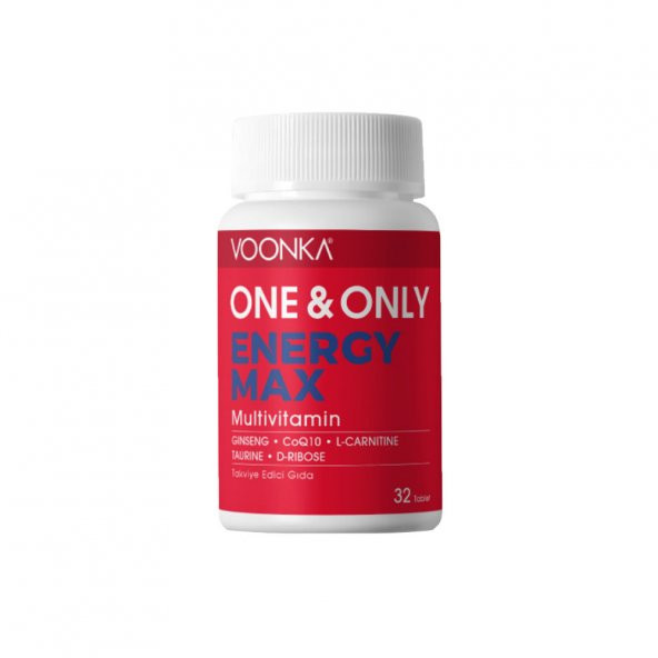 Voonka One & Only Energy Max Multivitamin 32 Tablet