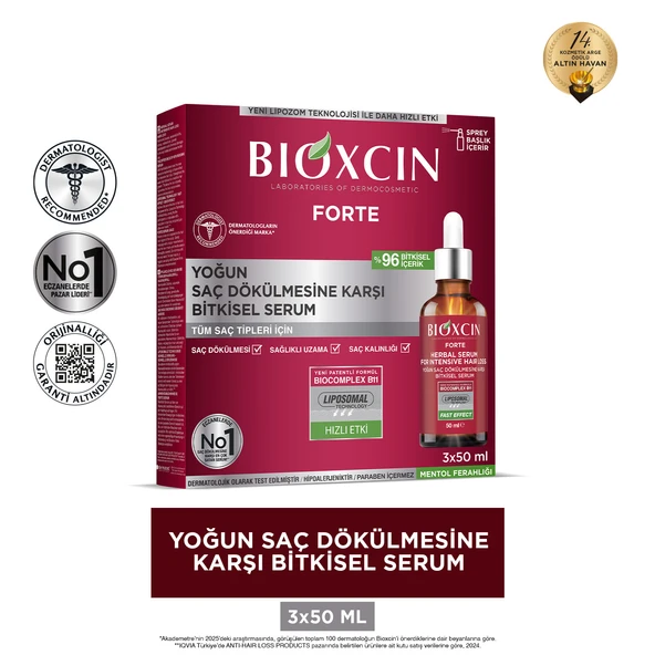 Bioxcin Forte Serum 3x50ml - 2