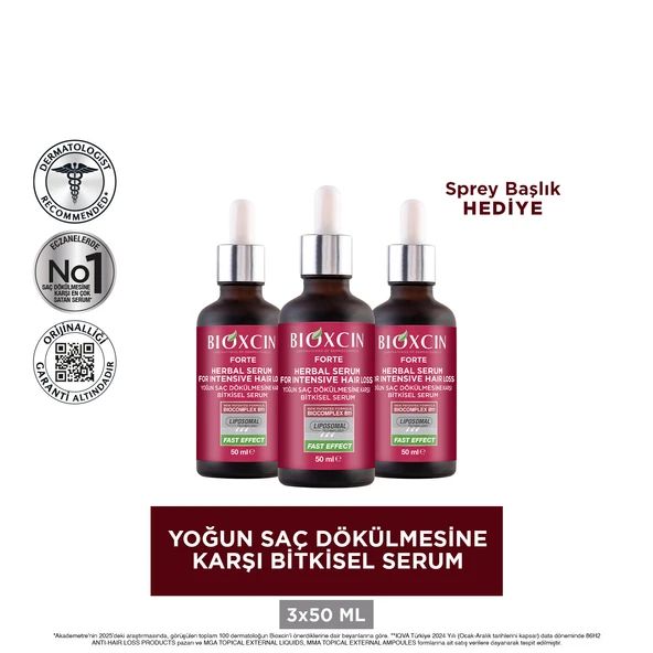 Bioxcin Forte Serum 3x50ml - 3