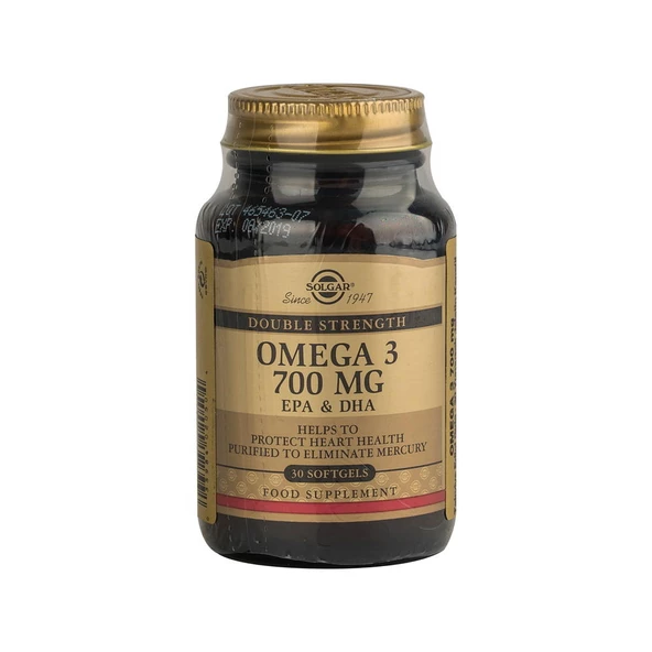 Solgar Omega 3 700mg Yumuşak Jelatin 30 Kapsül