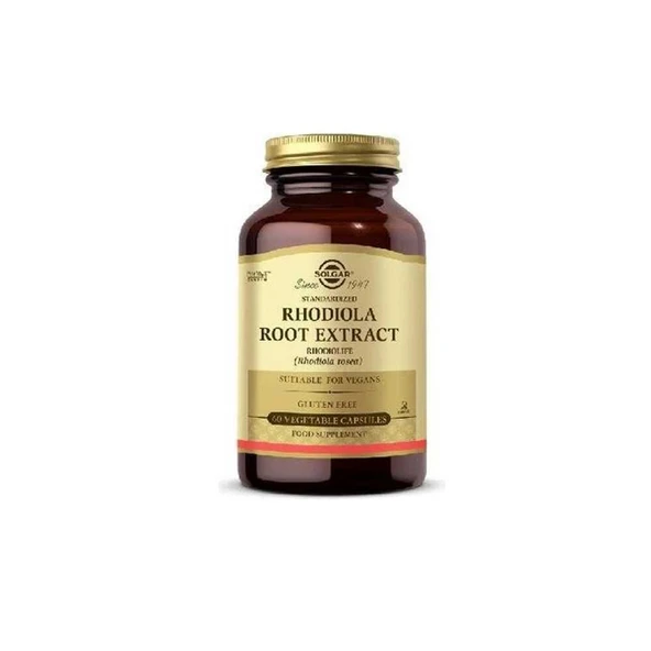 Solgar Rhodiola Root Extract 60 Kapsül ürün görseli