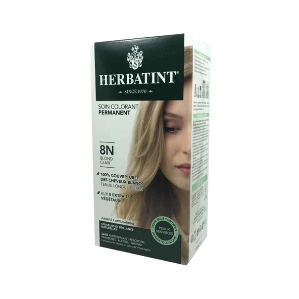 Herbatint Saç Boyası 8N Blond Clair - Light Blonde