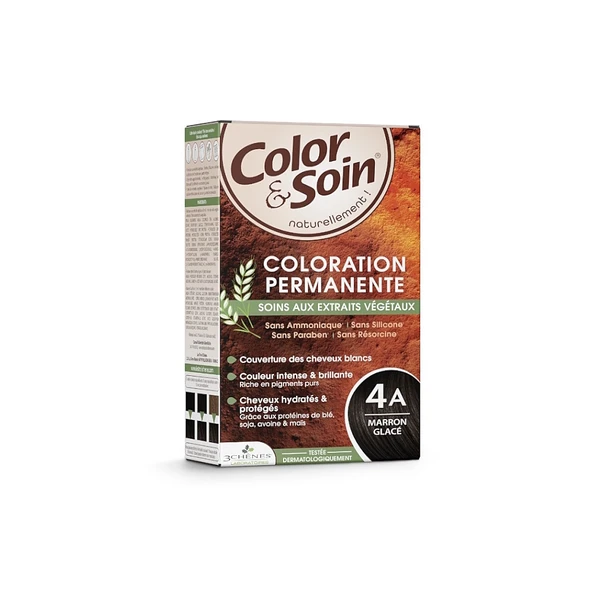 Color&Soin 4A Iced Brown Saç Boyası ürün görseli