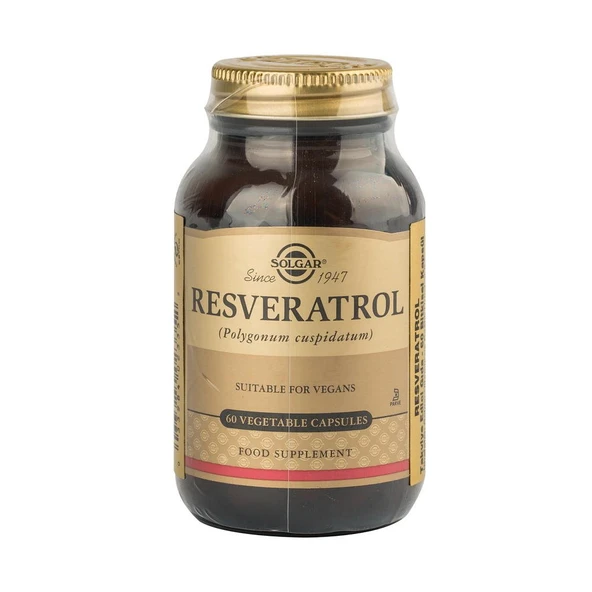Solgar Resveratrol 60 Kapsül ürün görseli