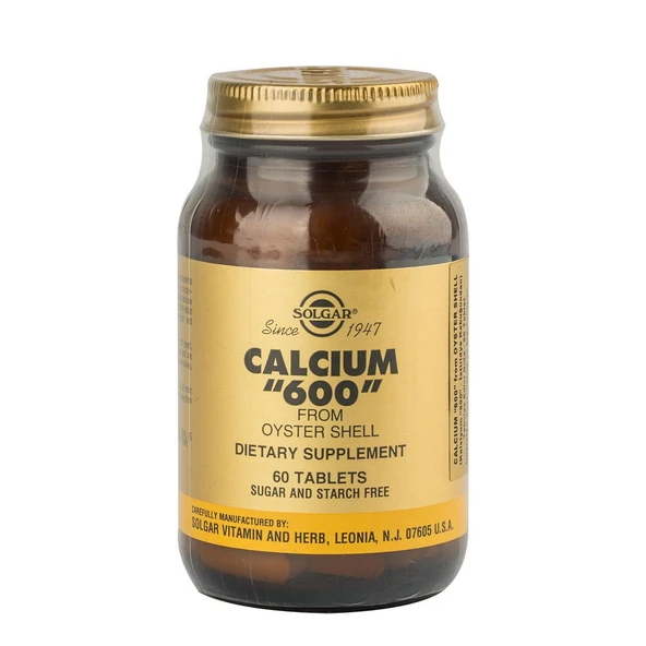 Solgar Calcium 600mg 60 Tablet ürün görseli