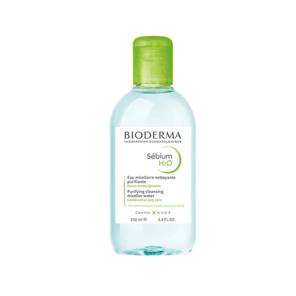 Bioderma Sebium H2O Yüz ve Makyaj Temizleme Suyu 250 ml ürün görseli