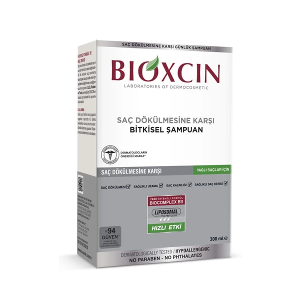 Bioxcin Genesis Yağlı Saçlar İçin Şampuan 300ml