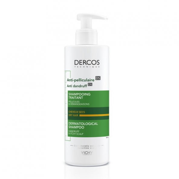 Vichy Dercos Shampoo Anti Dandruff Dry 390ml