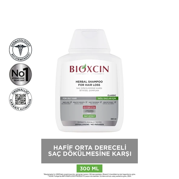 Bioxcin Genesis Yağlı Saçlar İçin Şampuan 300ml - Resim 3