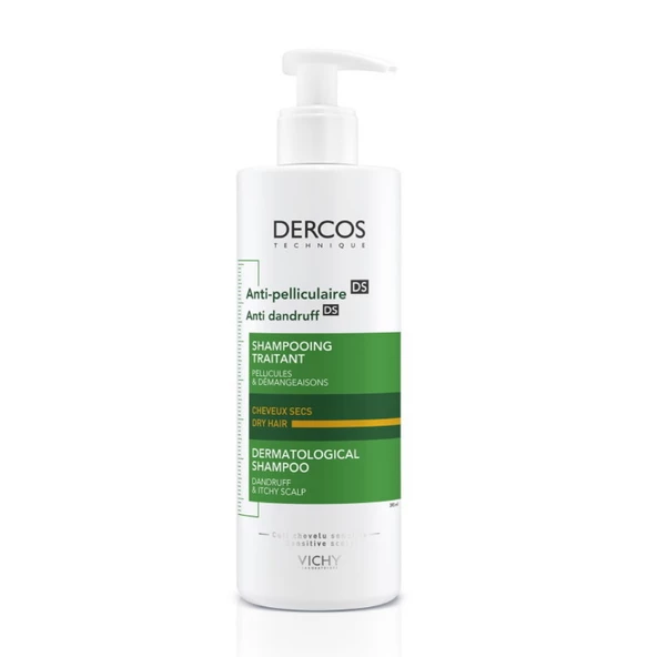 Vichy Dercos Shampoo Anti Dandruff Dry 390ml