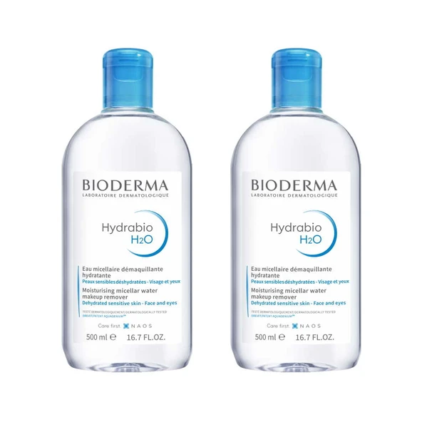 Bioderma Hydrabio H2O Temizleme Suyu 2x500 ml İkiz Set