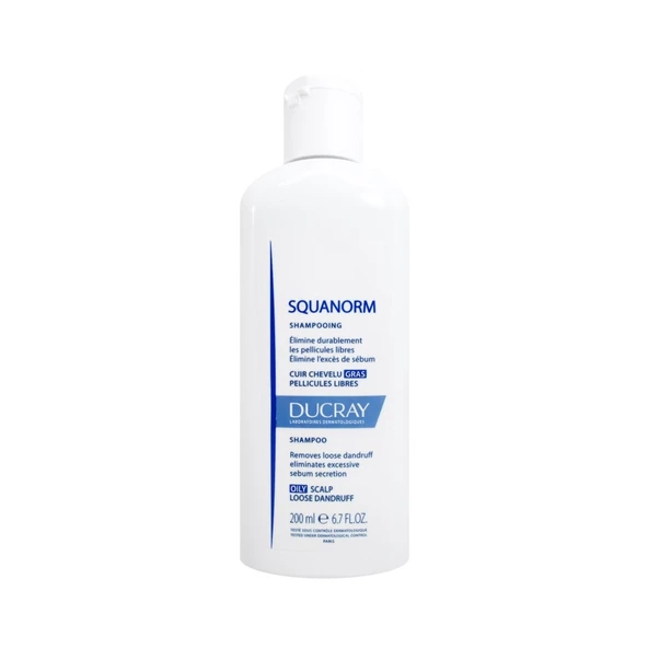 Ducray Squanorm Shampoo Oily 200ml