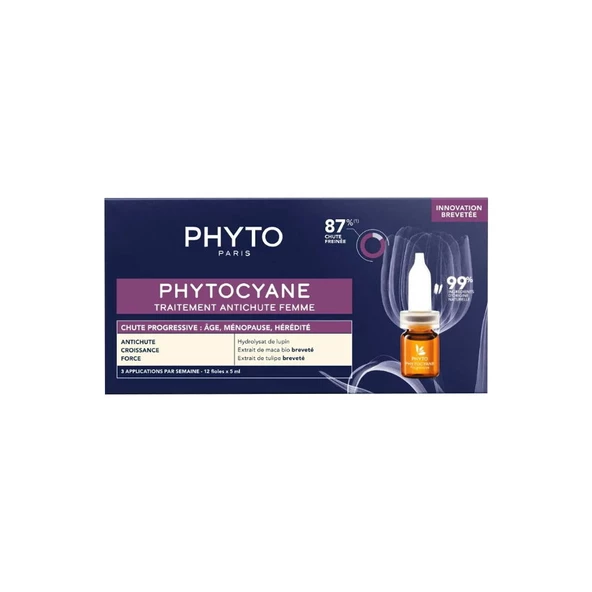 Phyto Phytocyane Kadın Tipi Yoğun Saç Dökülmesi 12x5ml