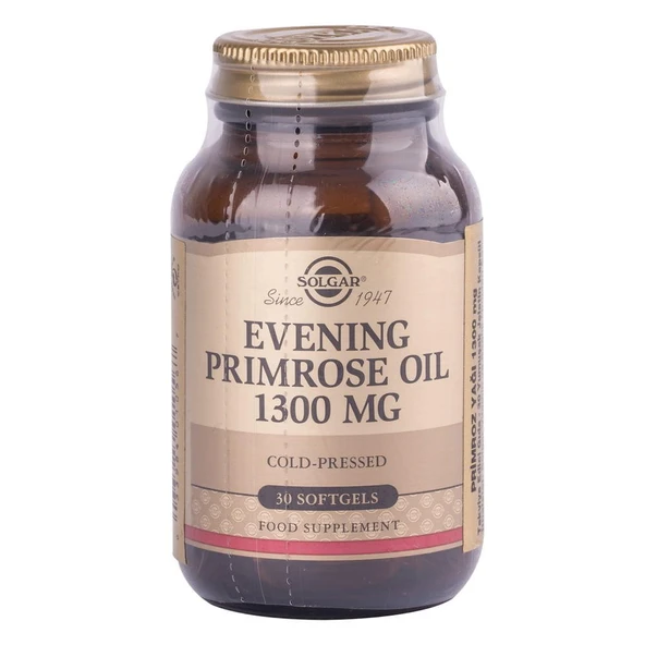 Solgar Evening Primrose Oil 1300mg 30 Kapsül ürün görseli