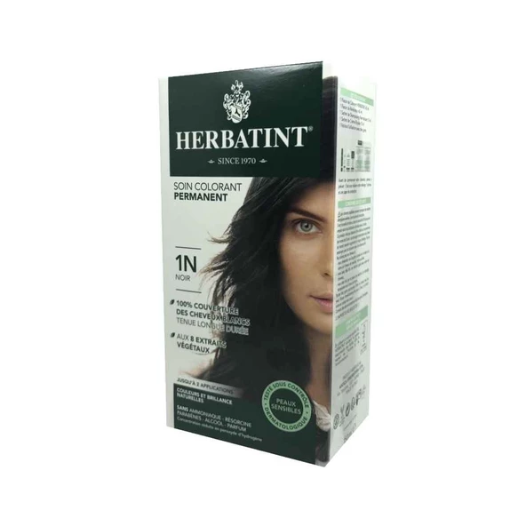 Herbatint Saç Boyası 1N Noir - Black