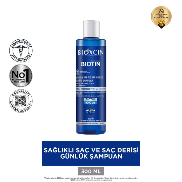 Bioxcin Biotin Şampuan 300ml ürün görseli