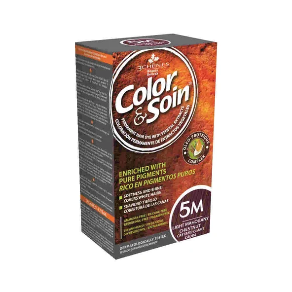 Color&Soin 5M Light Mahogany Chestnut Saç Boyası ürün görseli