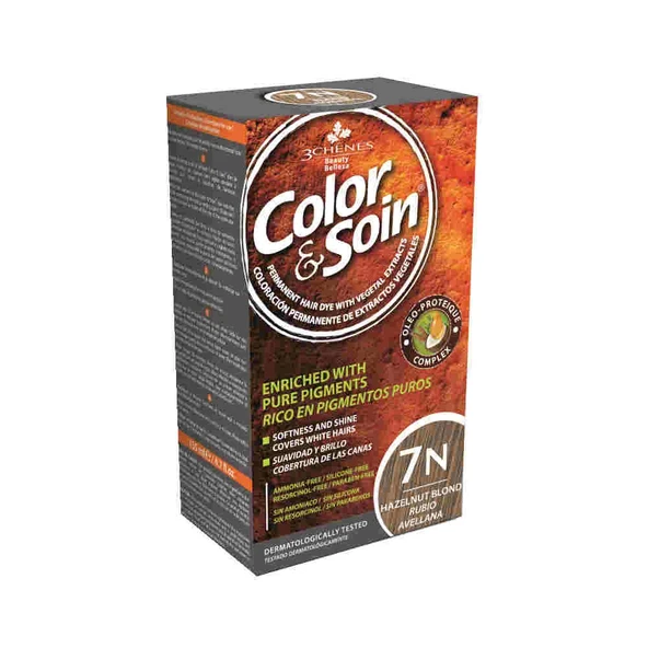 Color&Soin 7N Hazelnut Blond Saç Boyası ürün görseli