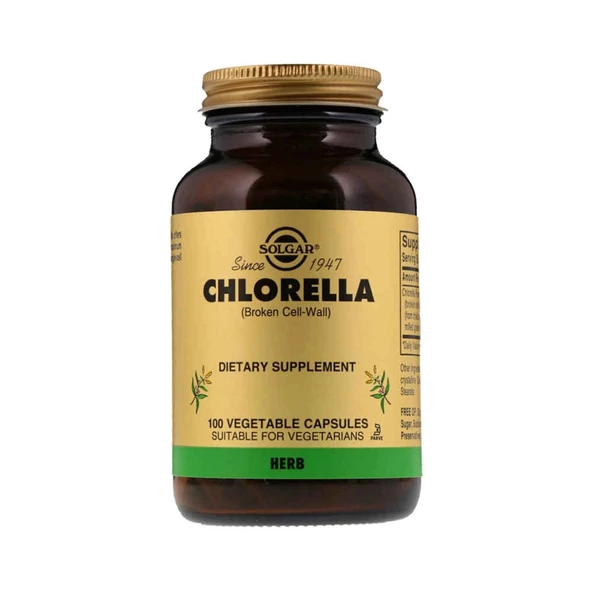 Solgar Chlorella 100 Adet