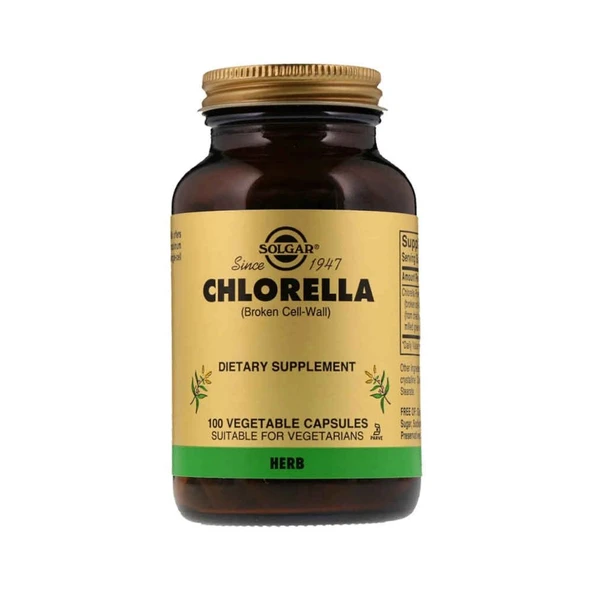 Solgar Chlorella 100 Adet ürün görseli