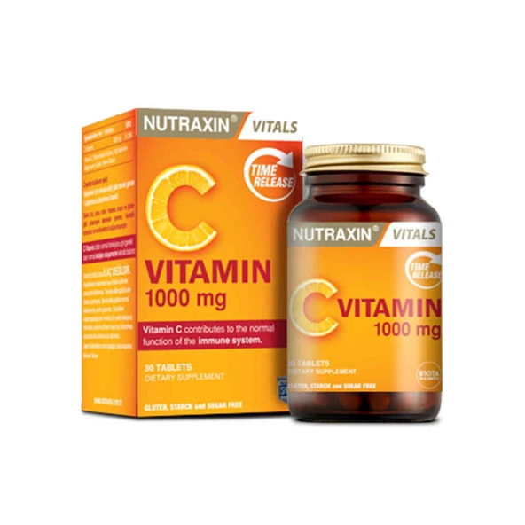 Nutraxin C Vitamin 1000mg 30 Tablet