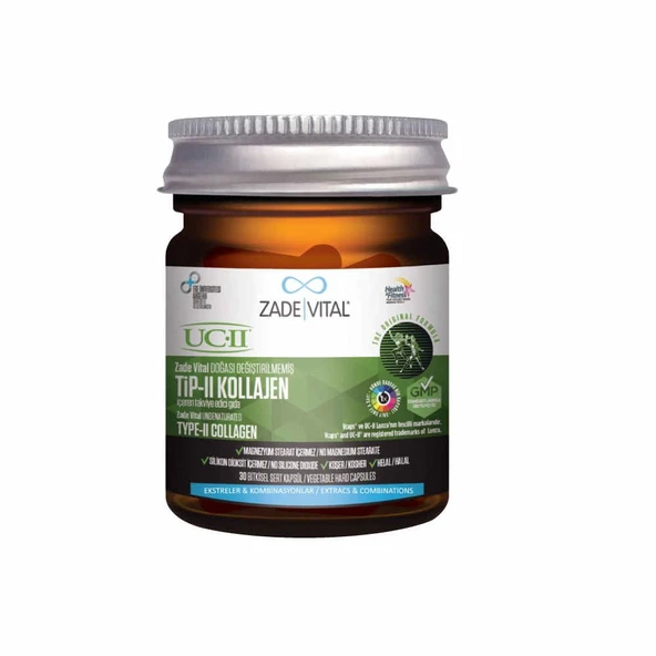 Zade Vital Tip-II UC-II Kollajen 30 Kapsül ürün görseli
