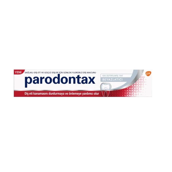 Parodontax Geliştirilmiş Tat Beyazlatıcı Diş Macunu 75ml