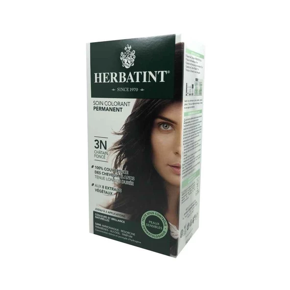 Herbatint Saç Boyası 3N Chatain Fonce - Dark Chestnut