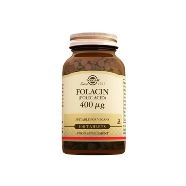 Solgar Folacin (Folic Acid) 100 Tablet