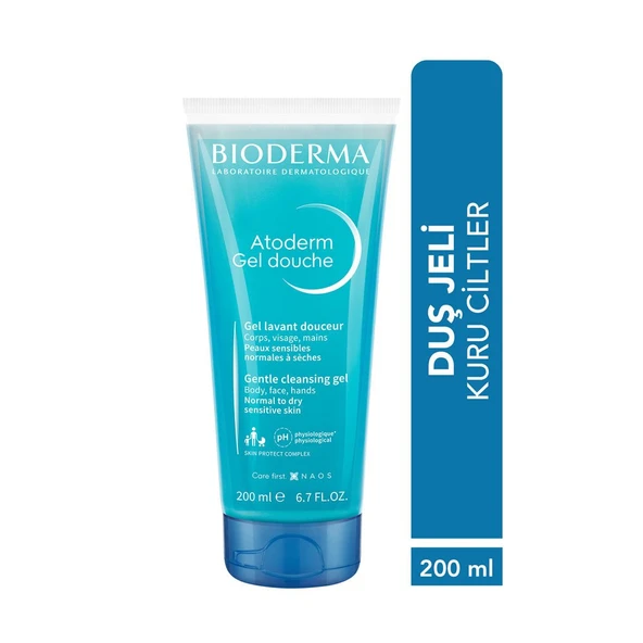 Bioderma Atoderm Shower Gel Temizleyici Jel 200 ml - Resim 2