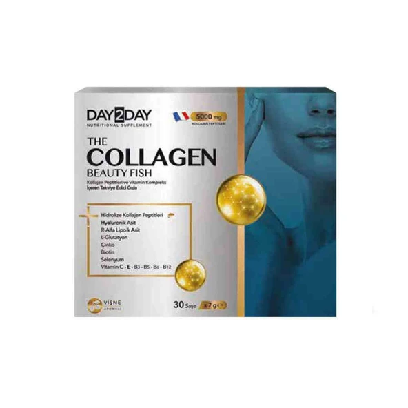 Day2Day The Collagen Beauty Fish 30 Saşe X 7g