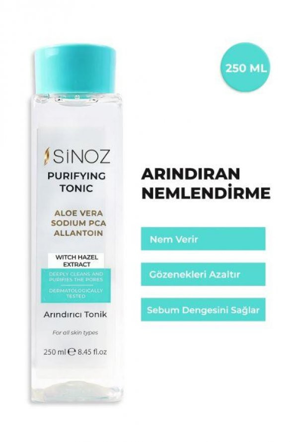 Sinoz Arındırıcı Tonik 250ml