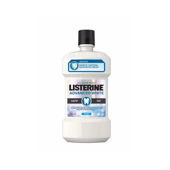 Listerine Advanced White Hafif Tat Nane 250ml