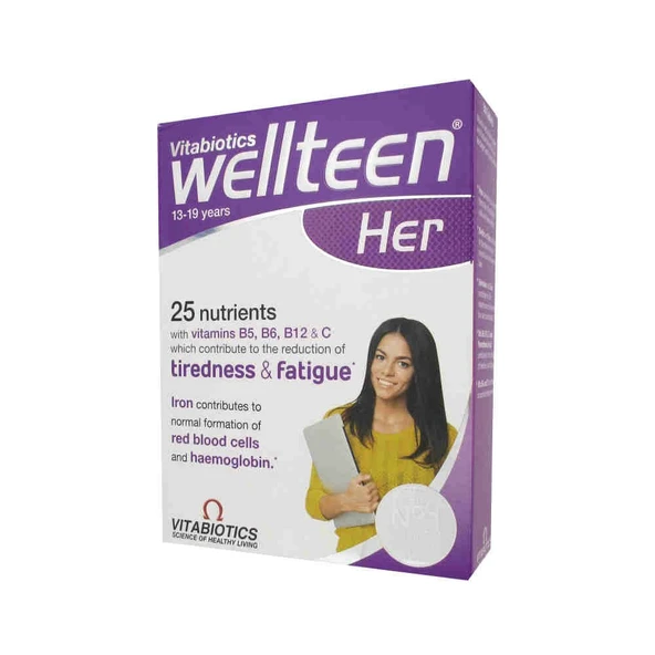 Vitabiotics Wellteen Her 30 Tablet ürün görseli