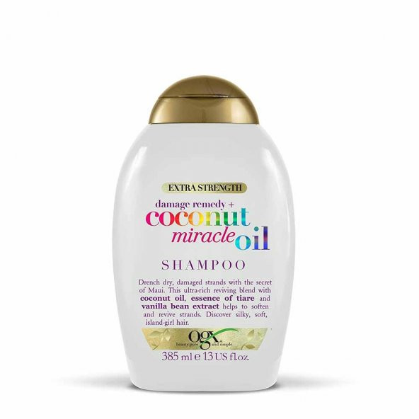 Organix Coconut Miracle Oil Shampoo 385ml