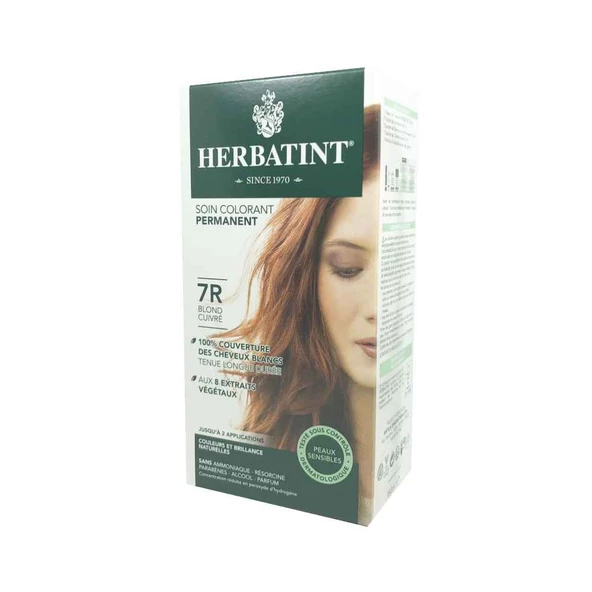 Herbatint Saç Boyası 7R Blond Cuivre - Copper Blonde