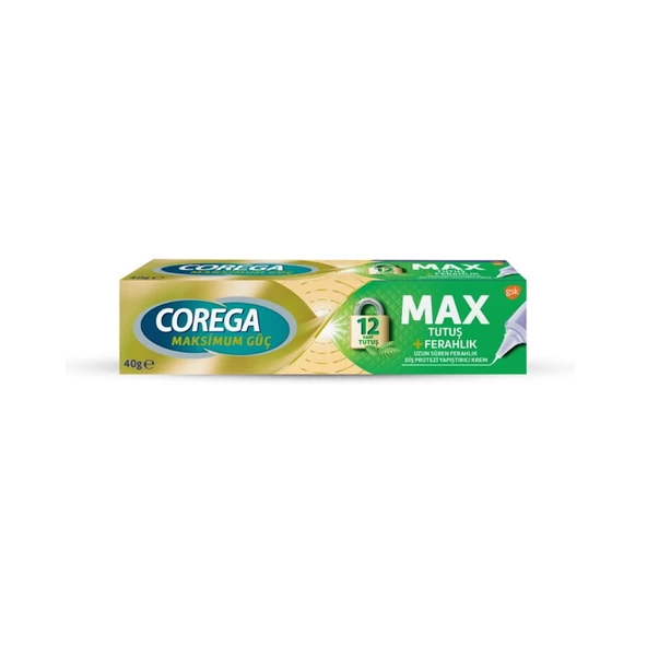 Corega Max Tutuş ve Ferahlık 40g