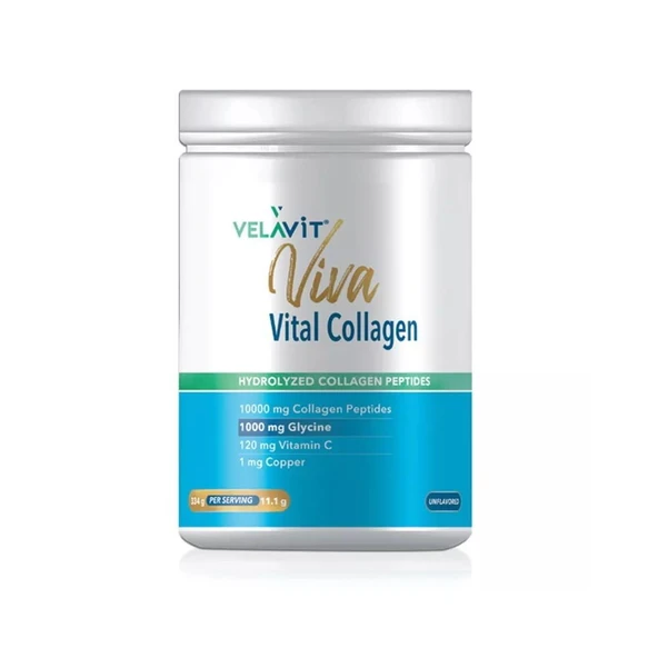 Velavit Viva Vital Collagen Toz Takviye Edici Gıda 334g ürün görseli 1