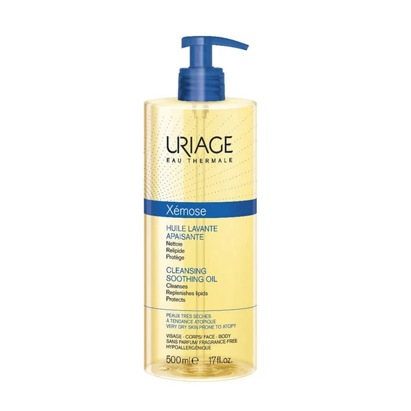 Uriage Xemose Cleansing Soothing Oil 500ml