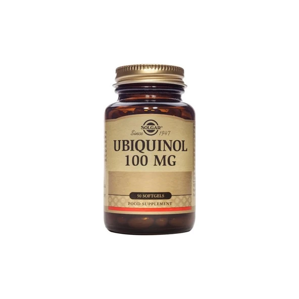 Solgar Ubiquinol 100mg 50 Yumuşak Jelatin Kapsül ürün görseli