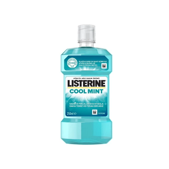 Listerine Cool Mint 250ml Ağız Bakım Suyu ürün görseli